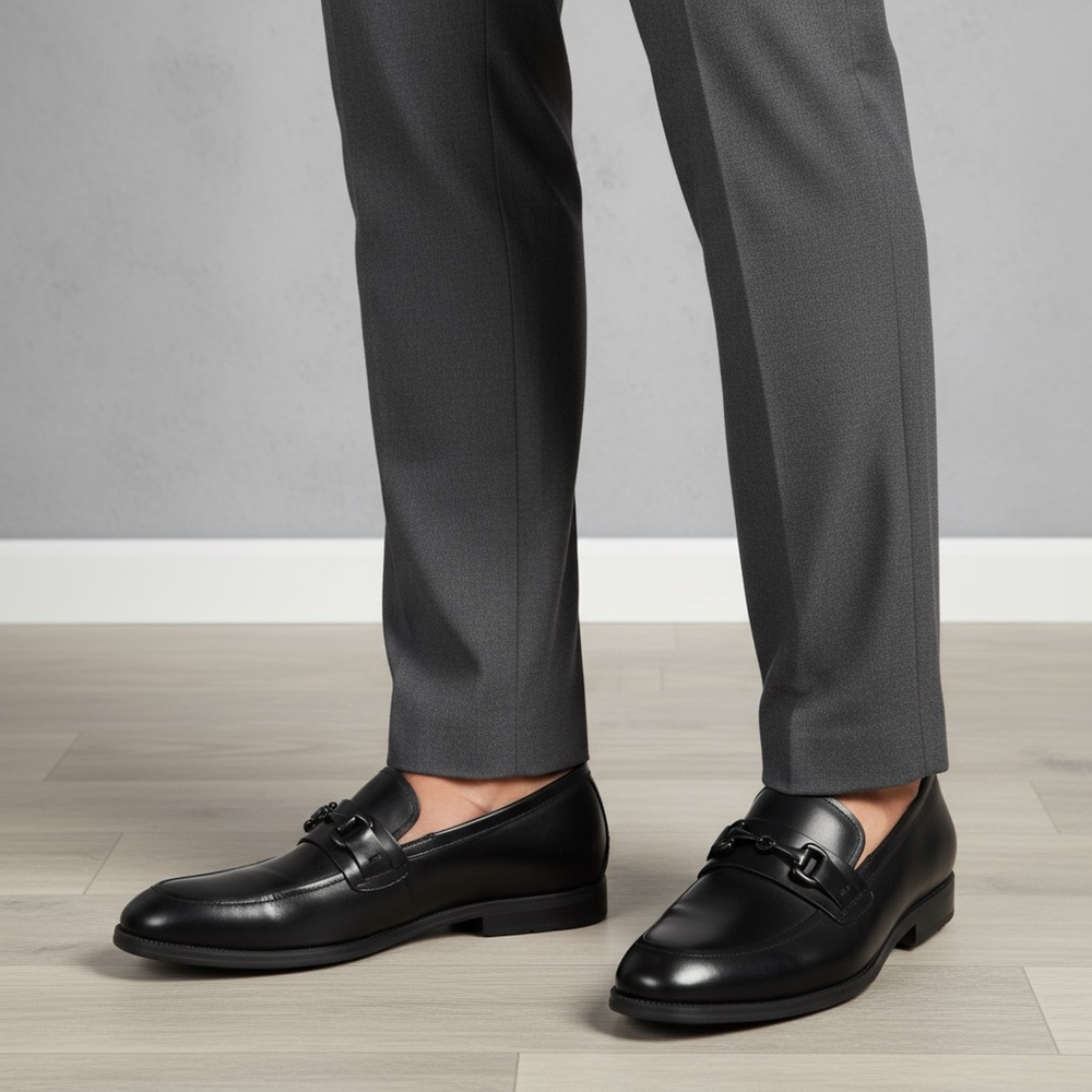 Kenneth Cole Black Men's Slip-On Loafers size 11